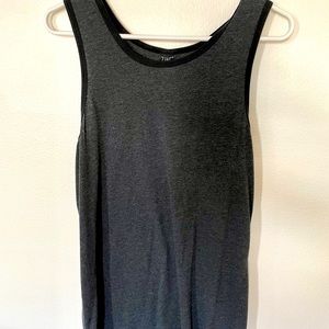 Mens Medium Charcoal Tank Top